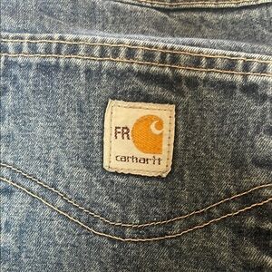Carhartt Indigo Denim jeans size 40x32 flame resistant